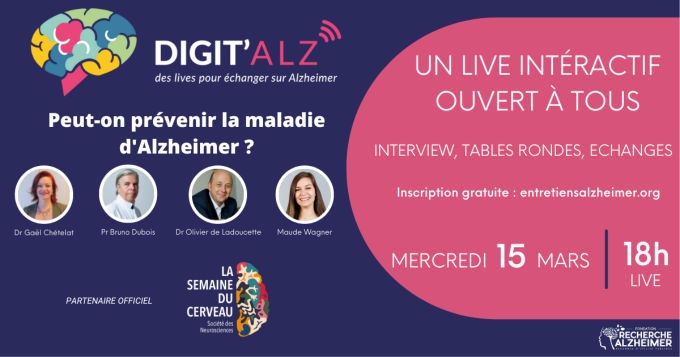 FONDATION RECHERCHE ALZHEIMER – DIGIT’ALZ